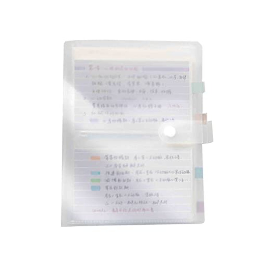 Index Card Holder - 3x5 Index Cards Plastic Holder Organizer