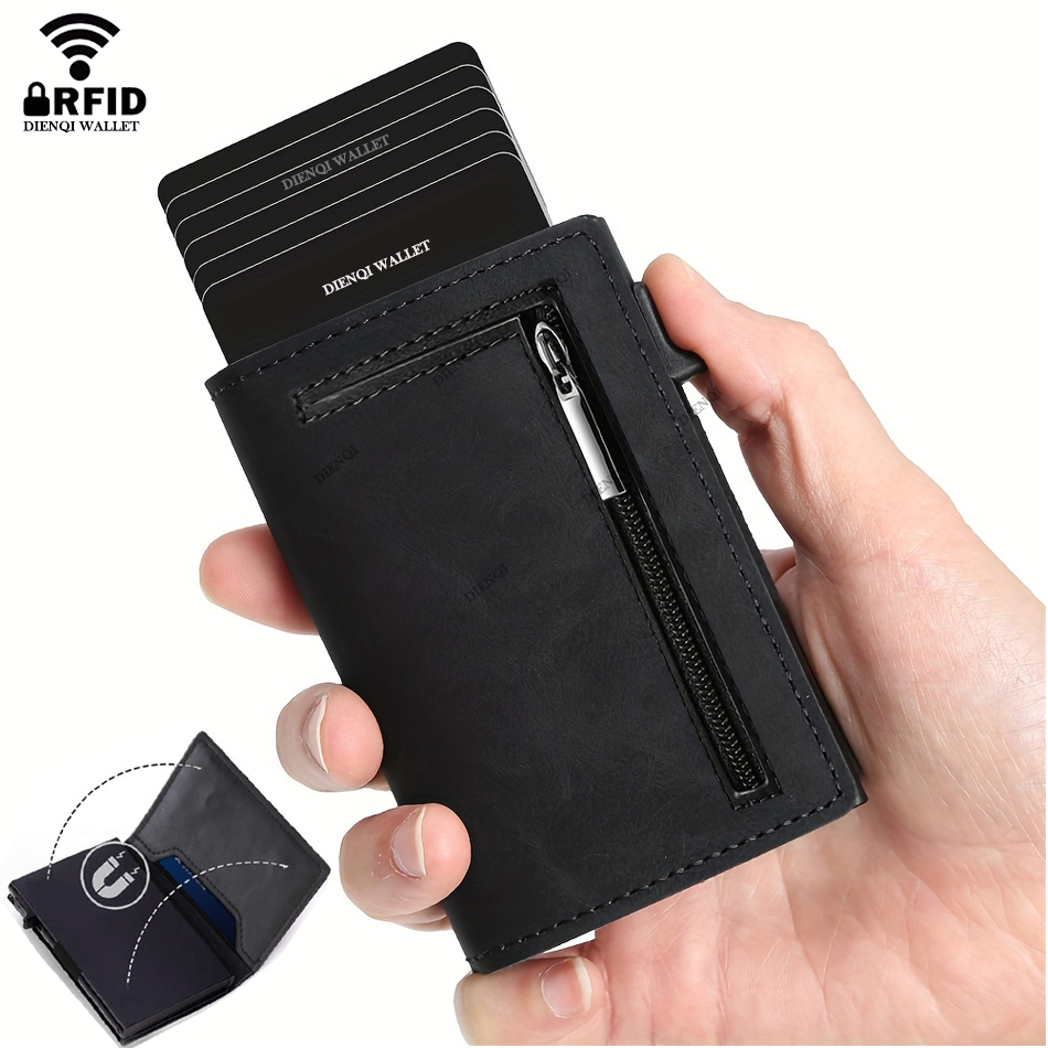 Index Card Holder - Luxury Brand RFID Credit Card Holder