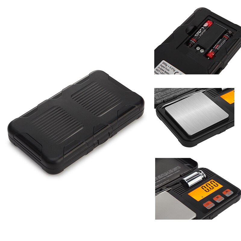 Digital Mini Scale 200g/0.01g  - Tape Dispenser Weighted reseña y precio