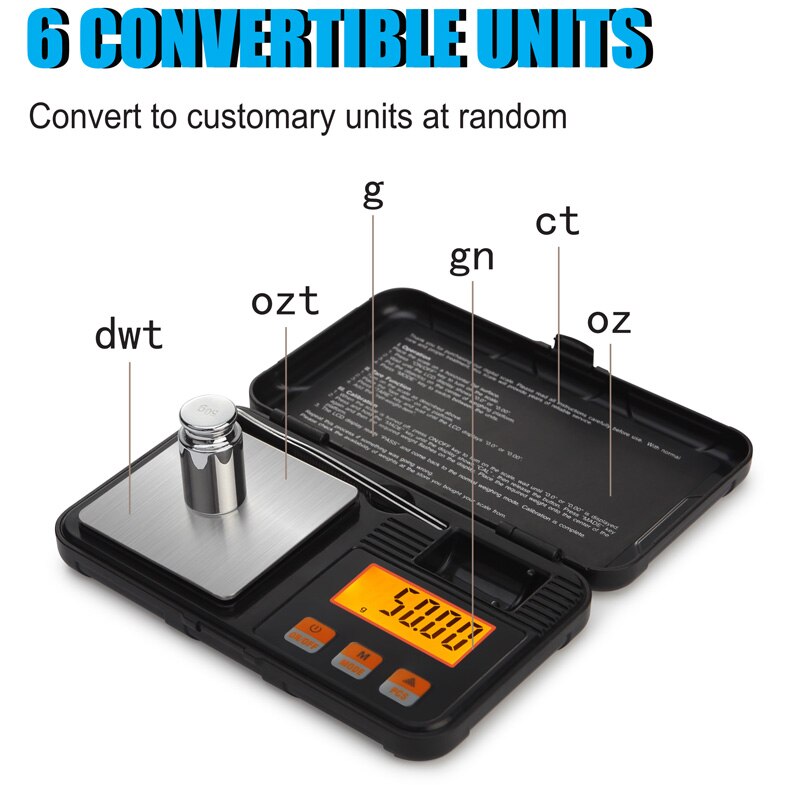Digital Mini Scale 200g/0.01g  - Tape Dispenser Weighted reseña y precio