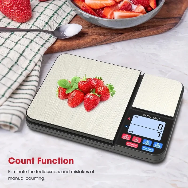 1pc Digital Kitchen Scale for  - Tape Dispenser Weighted reseña y precio