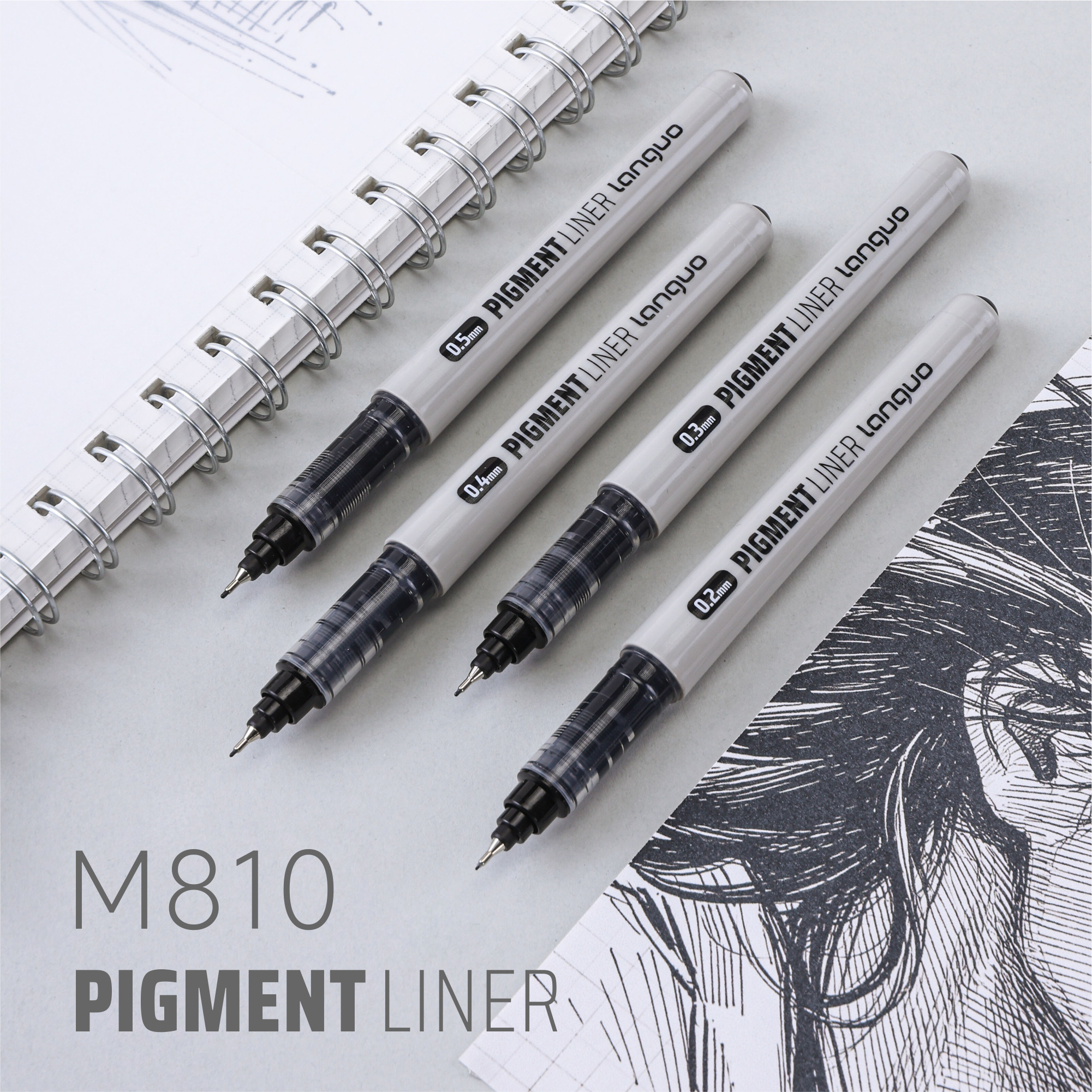 LANGUO 0.2/0.3/0.4/0.5 mm Micr - Correction Pen Fine reseña y precio