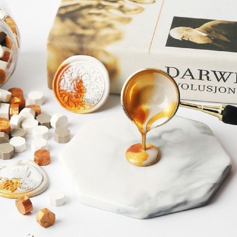 200PCS Wax Beads Wax Lacquer f - Wax Seal Stamp Set reseña y precio