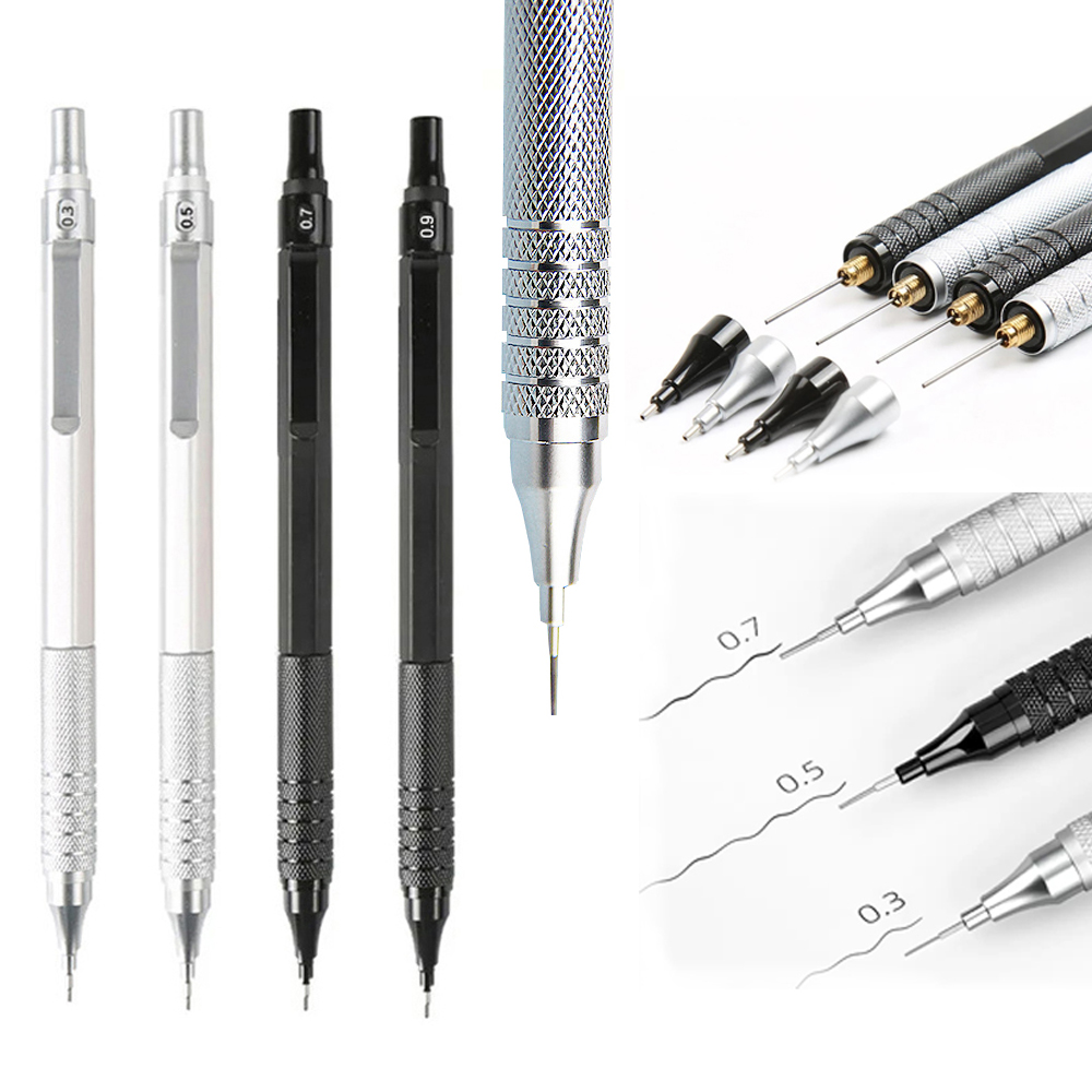 0.3 0.5 0.7 0.9 2.0mm Drawing  - Mechanical Pencil 0.3 reseña y precio