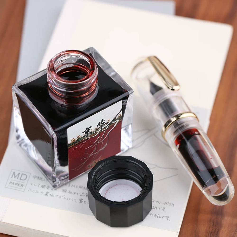 MAJOHN 50ml Fountain Pen Ink V - Fountain Pen Bottled Ink reseña y precio