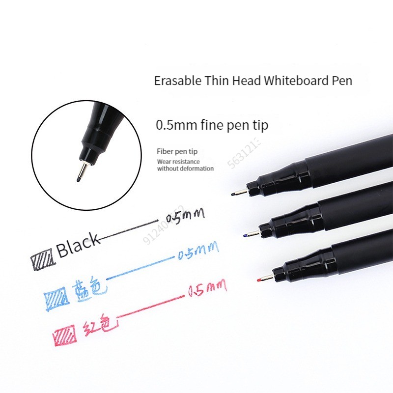 1/3PCS 0.5mm Dry Erase Art Mar - Correction Pen Fine reseña y precio