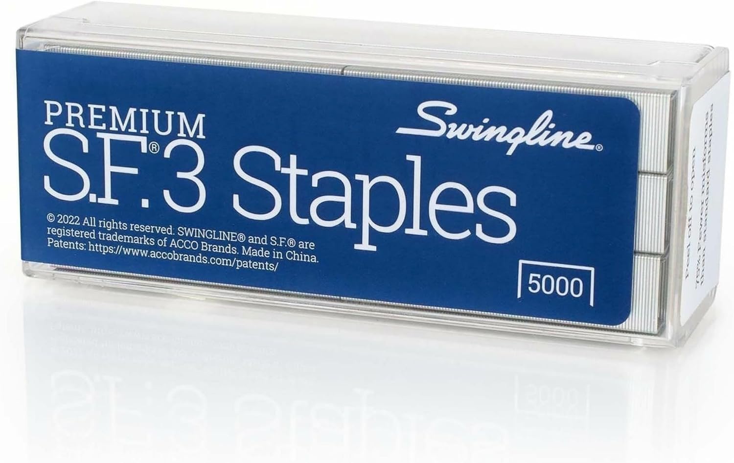 Swingline Staples, S.F. 3, Pre - Stapler Half Strip reseña y precio