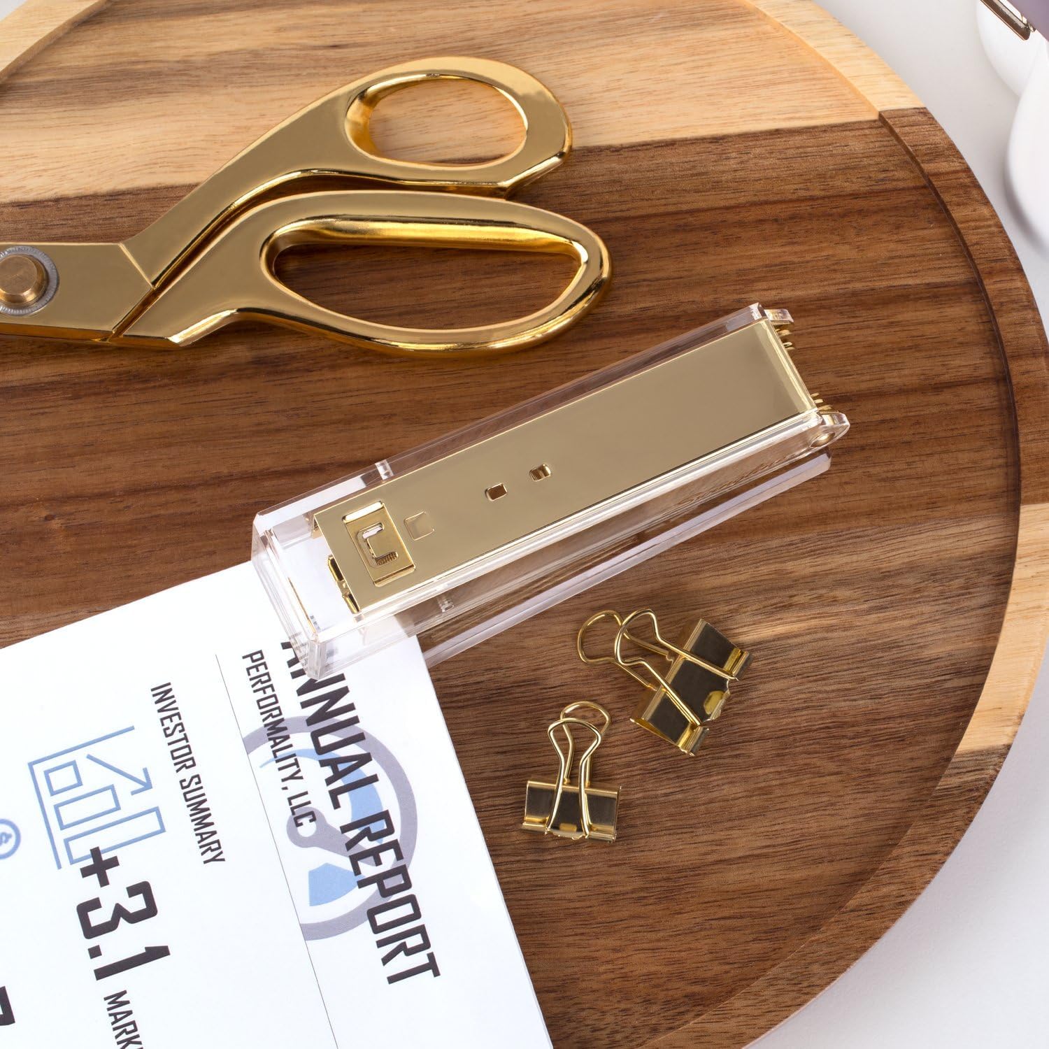 Swingline Compact Clear Acryli - Stapler Half Strip reseña y precio