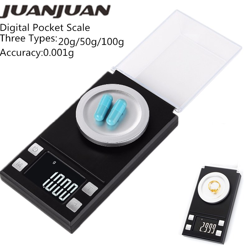 20/50/100g 0.001g Digital Jewe - Tape Dispenser Weighted reseña y precio