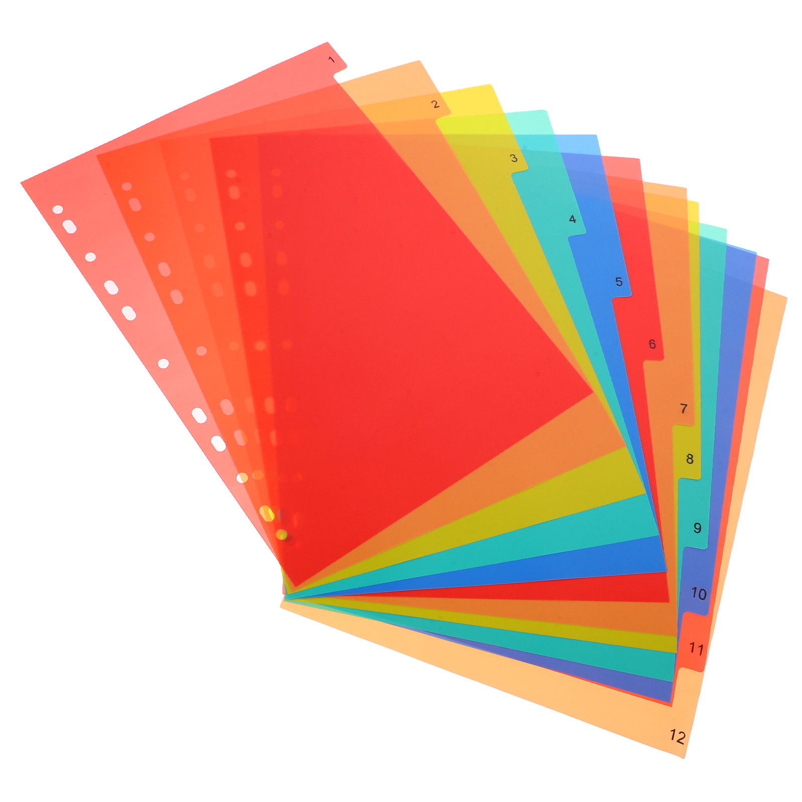 A4 Separated Loose Leaf Page D - Tab Divider A4 reseña y precio