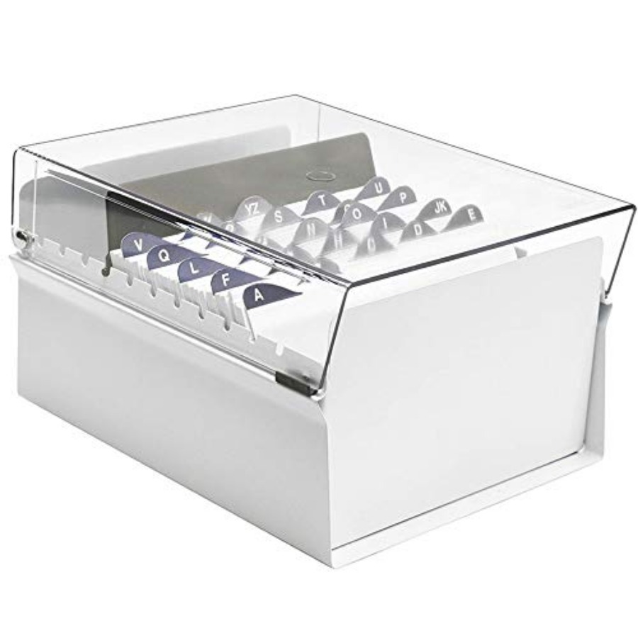 5 X 8 Card File Holder Organiz - Card Index Box reseña y precio