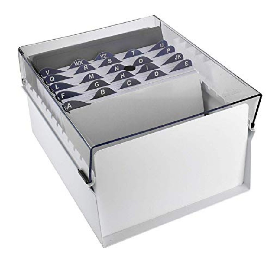 5 X 8 Card File Holder Organiz - Card Index Box reseña y precio