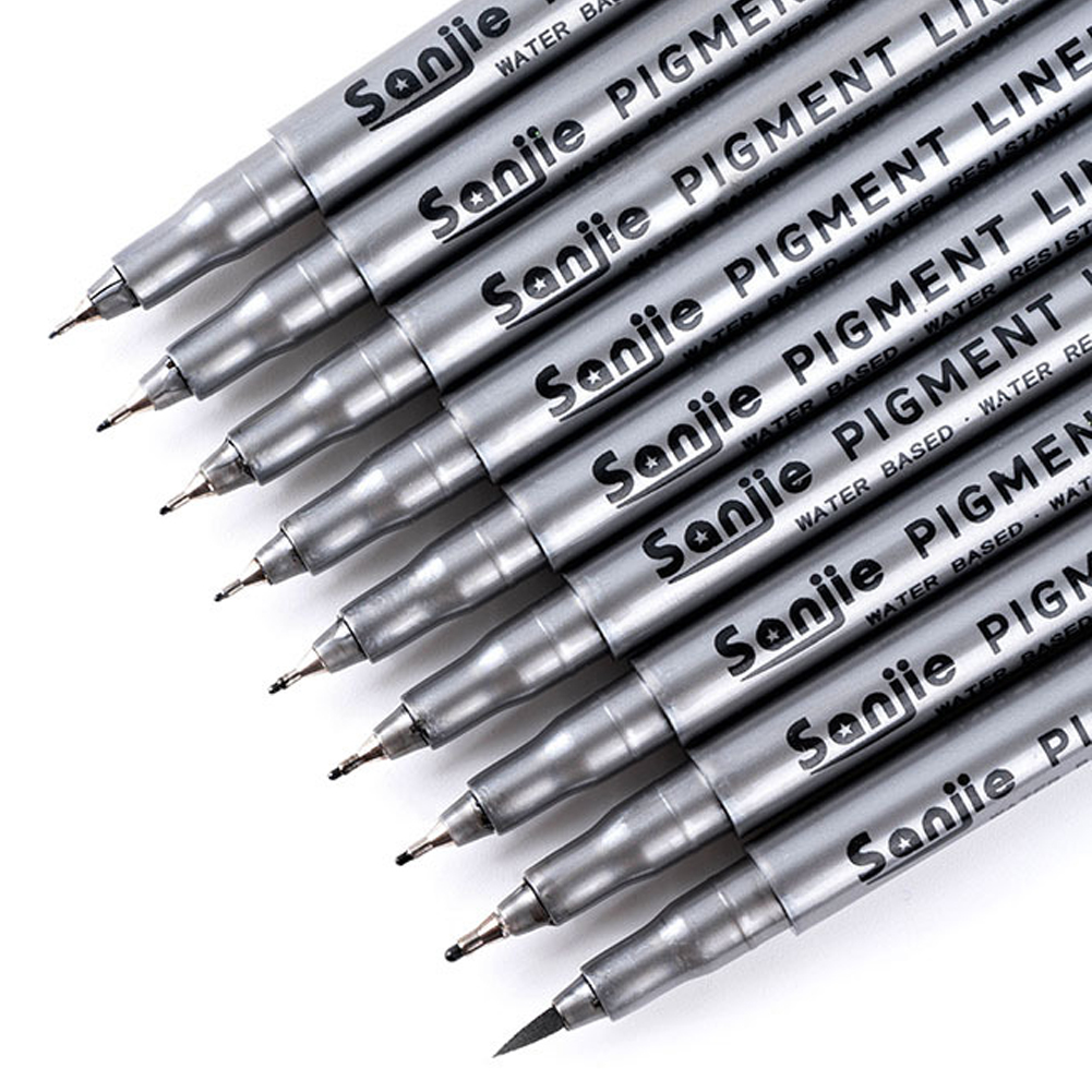 9-Piece Fine Line Waterproof I - Correction Pen Fine reseña y precio