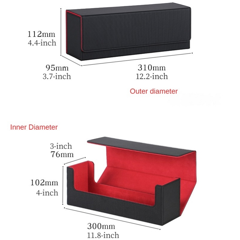 Card Deck Case for 400+ Tradin - Card Index Box reseña y precio