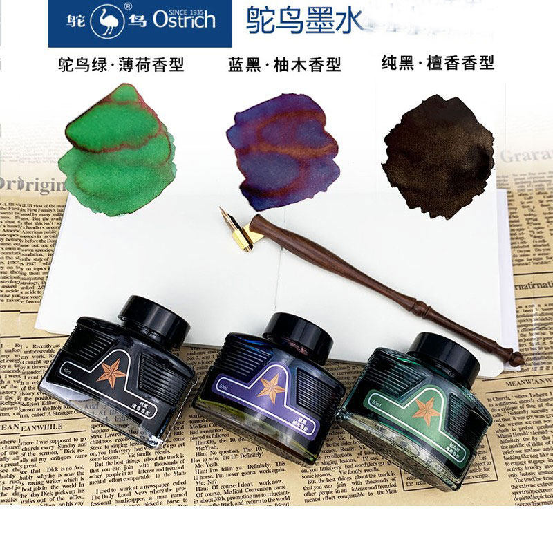 Ostrich Scented Fountain Pen I - Fountain Pen Bottled Ink reseña y precio