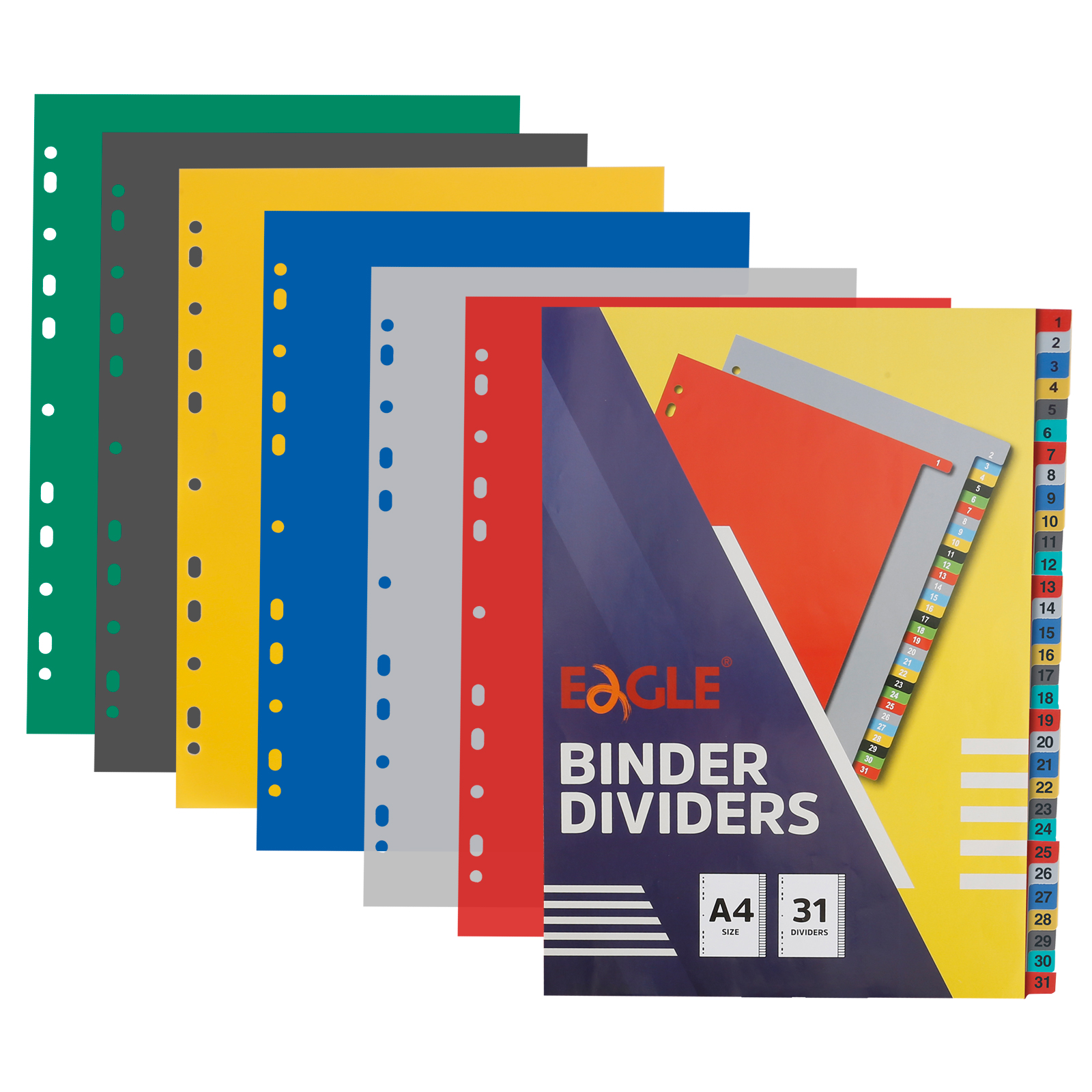 EAGLE A4 Binder Index Divider  - Tab Divider A4 reseña y precio