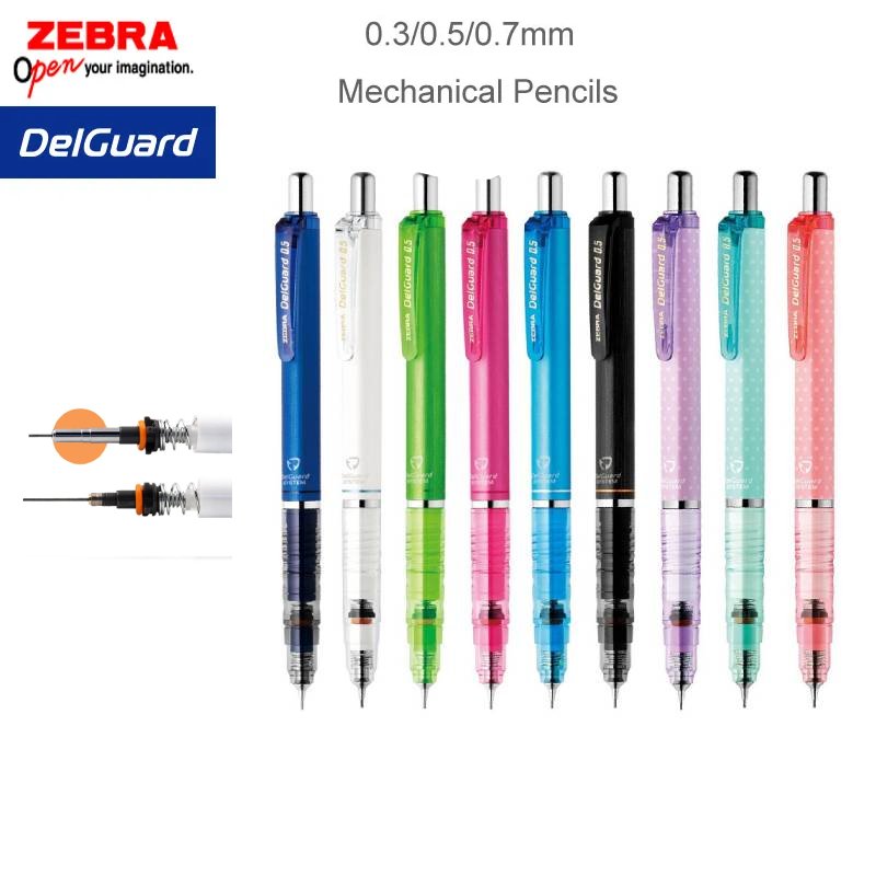 ZEBRA DelGuard Mechanical Penc - Mechanical Pencil 0.3 reseña y precio
