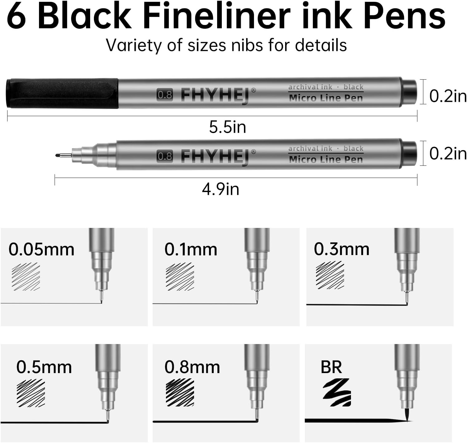 Micro Fineliner Drawing Art Pe - Archive Box Set reseña y precio