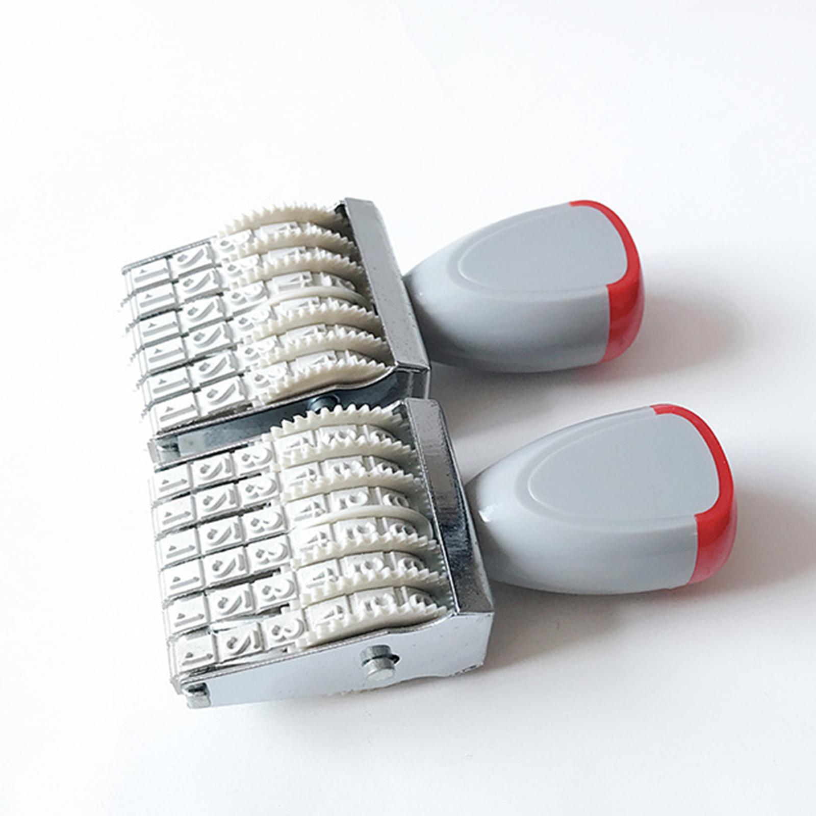 Rubber 6 digits Roller Stamp N - Rubber Date Stamp reseña y precio