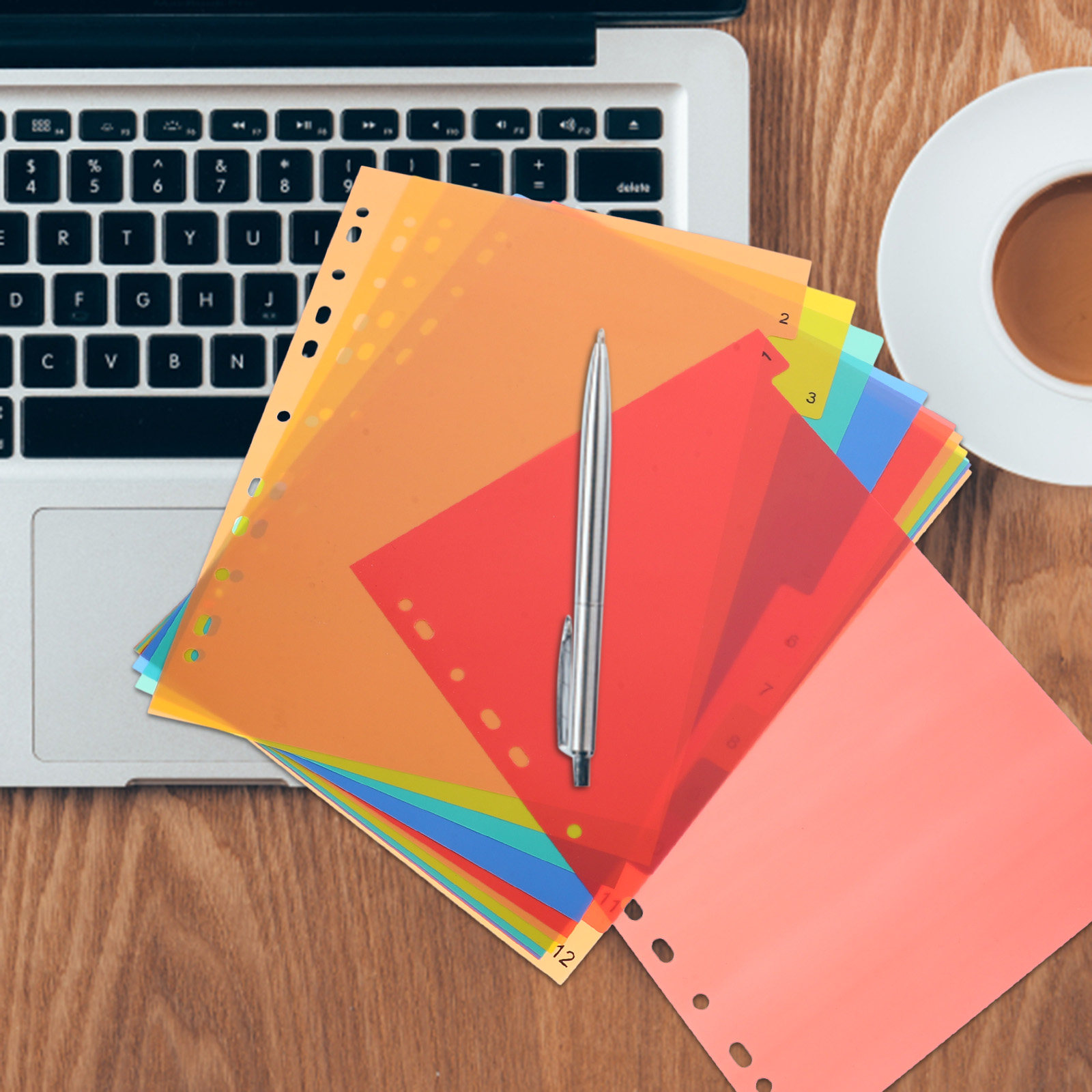 Binder Dividers A4 Colored Pla - Tab Divider A4 reseña y precio