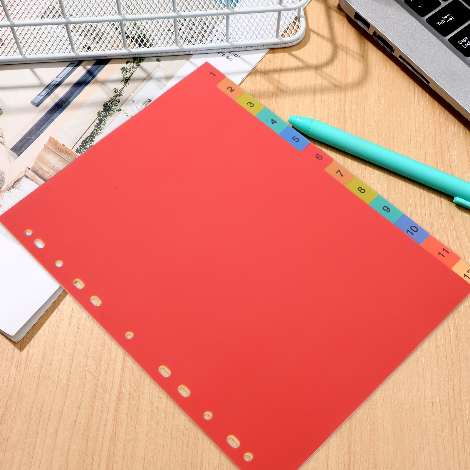Binder Dividers A4 Colored Pla - Tab Divider A4 reseña y precio