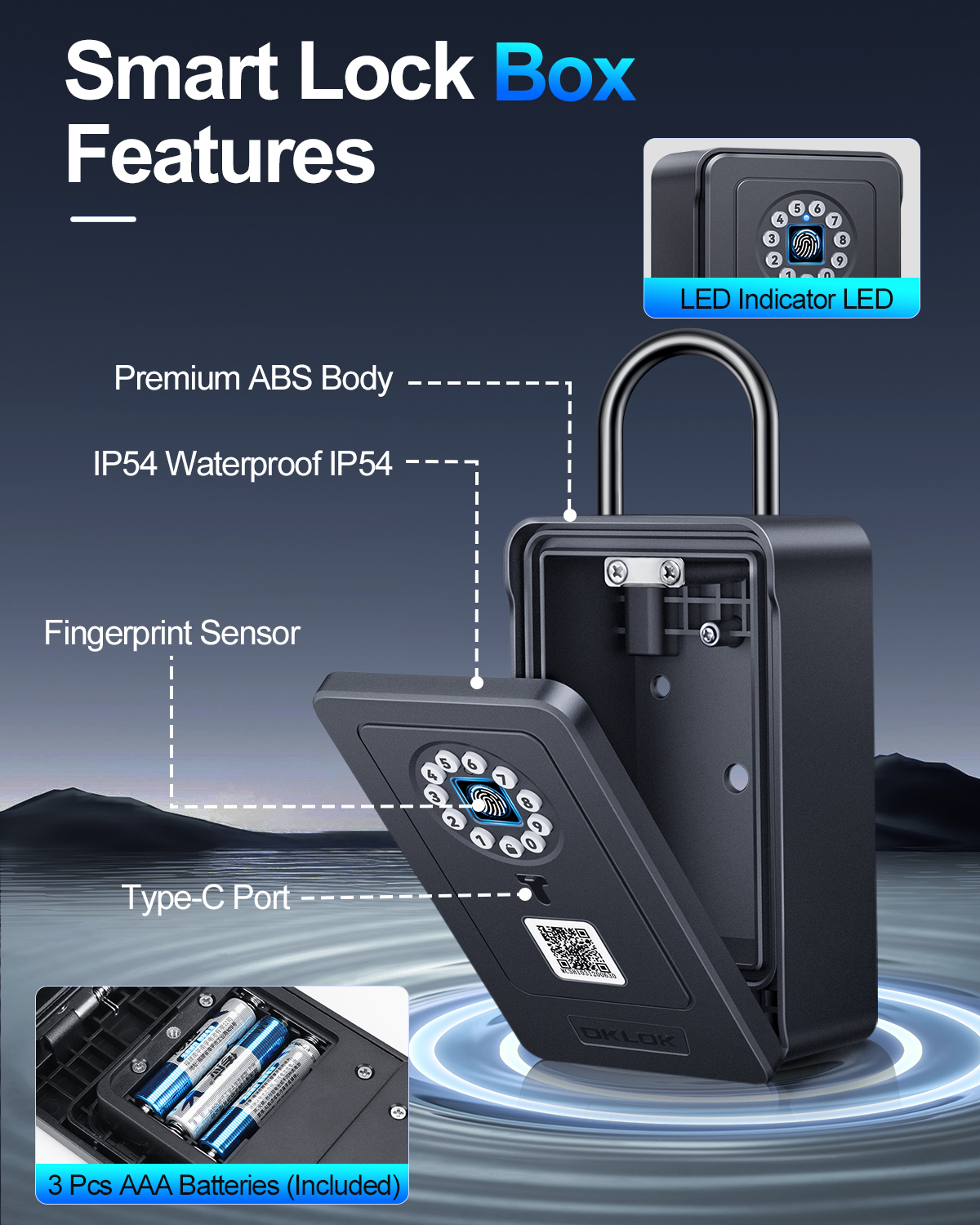 Hollarm Fingerprint Password S - Card Index Box reseña y precio