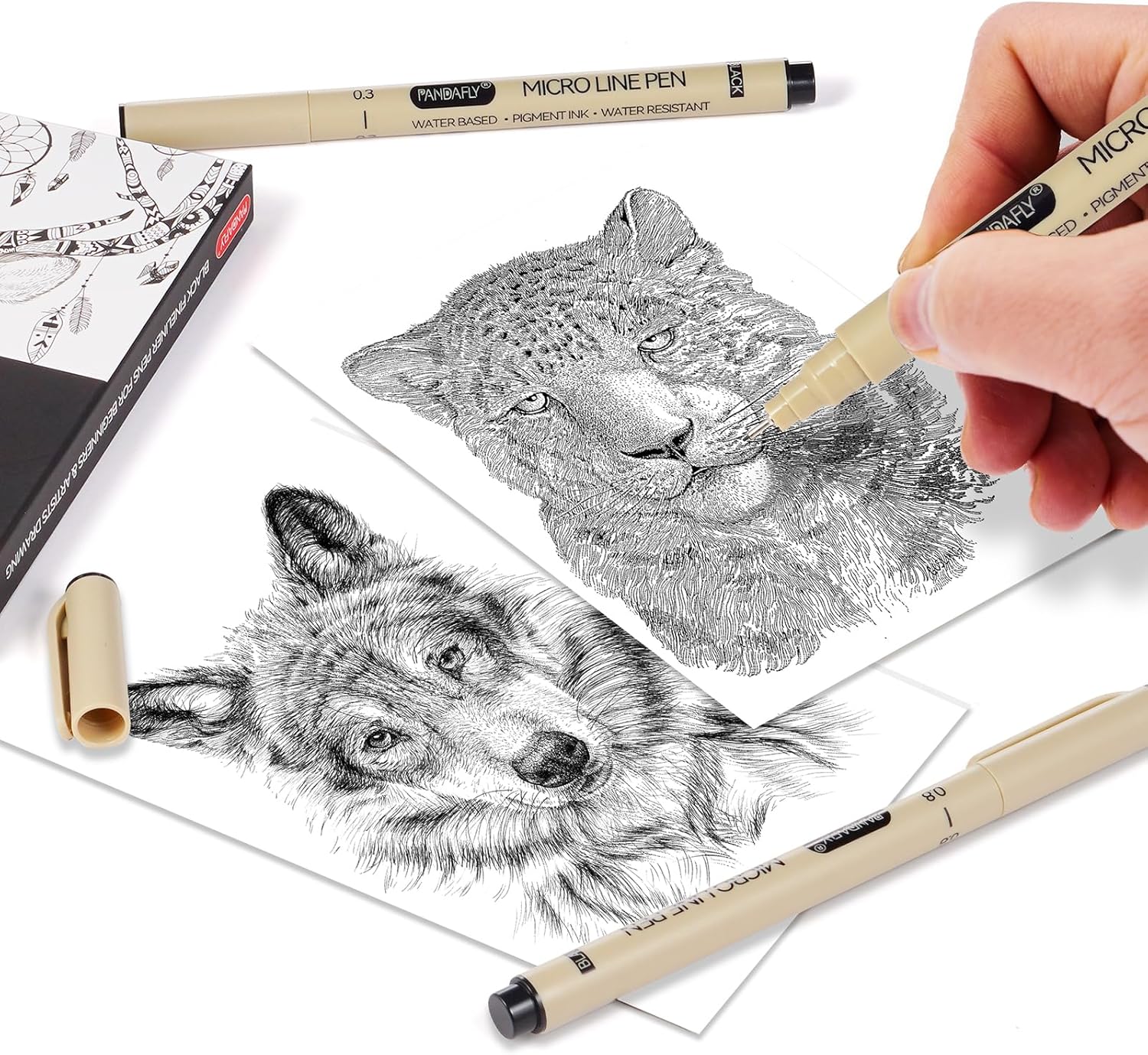 Black Micro-Pen Fineliner Ink  - Archive Box Set reseña y precio