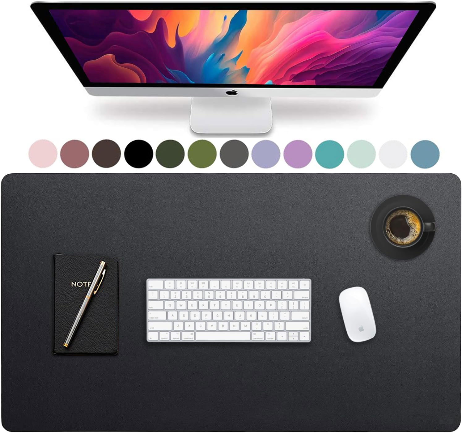 Large Size Leather Desk Pad,Of - Leather Desk Pad reseña y precio
