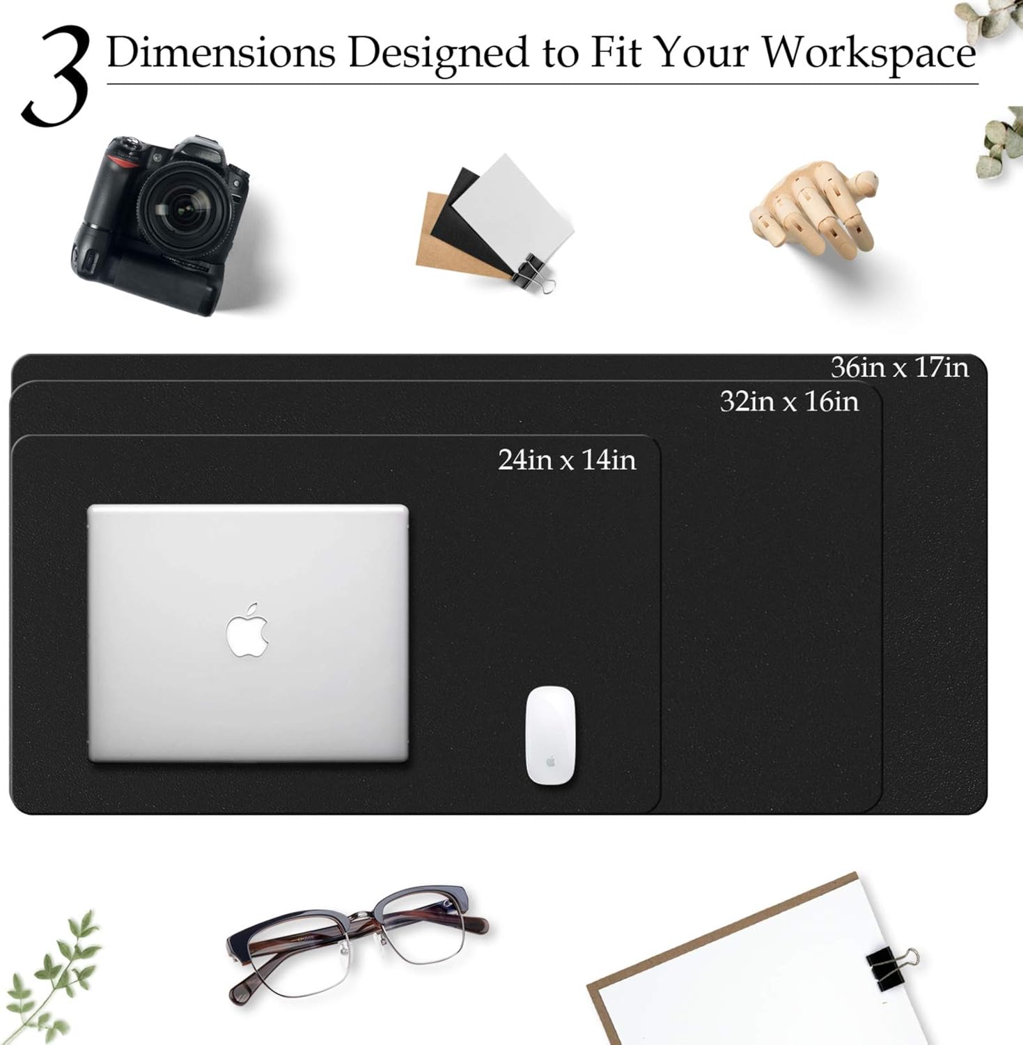 Large Size Leather Desk Pad,Of - Leather Desk Pad reseña y precio