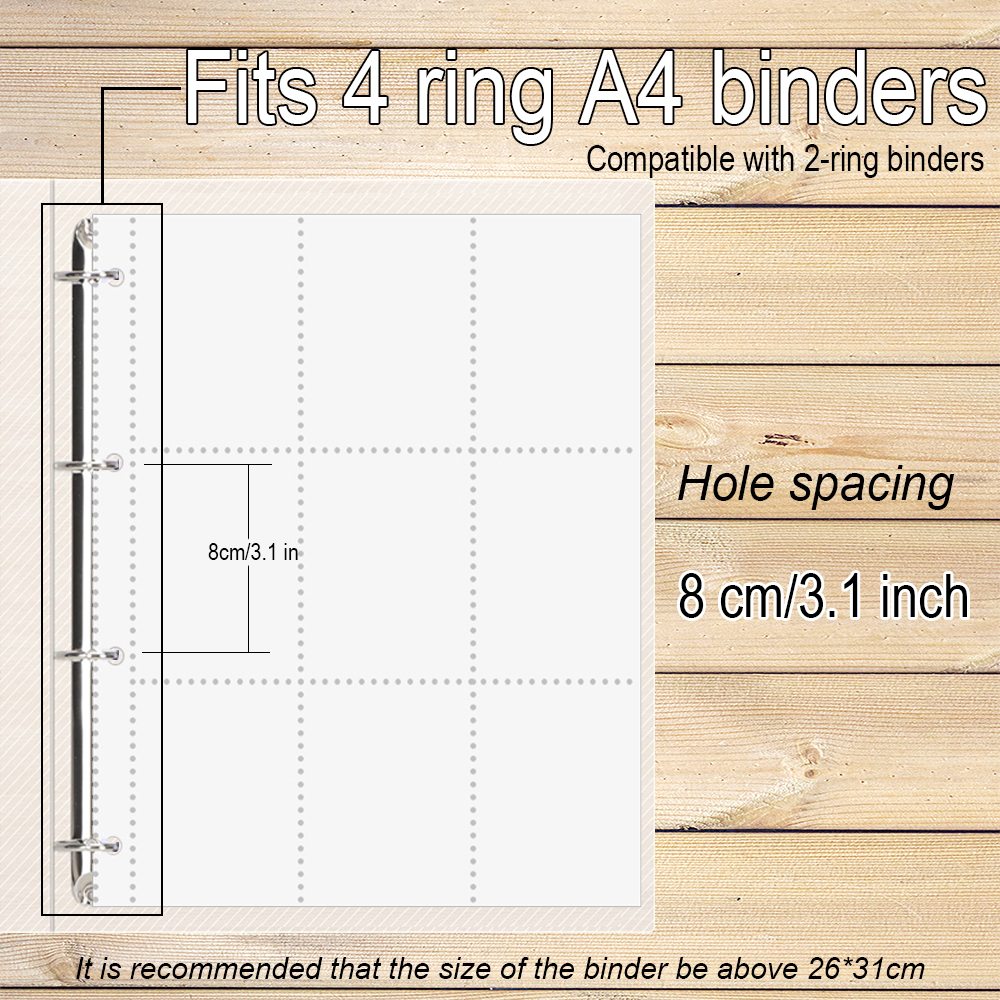 PLRBOK A4 Clear 10 Pcs Photo A - Binder A4 Lever reseña y precio