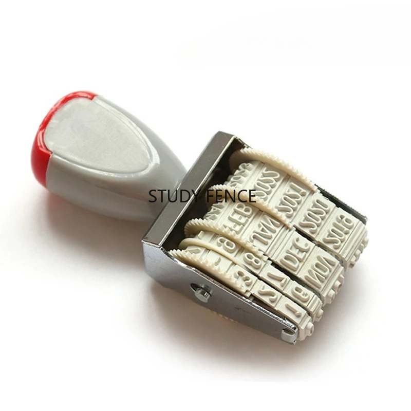 Portable English Date Stamp fo - Rubber Date Stamp reseña y precio