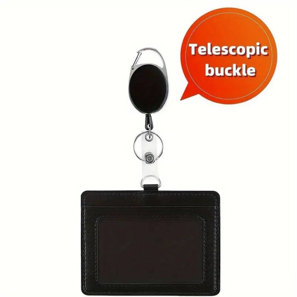 1 pc Horizontal ID badge holde - Index Card Holder reseña y precio
