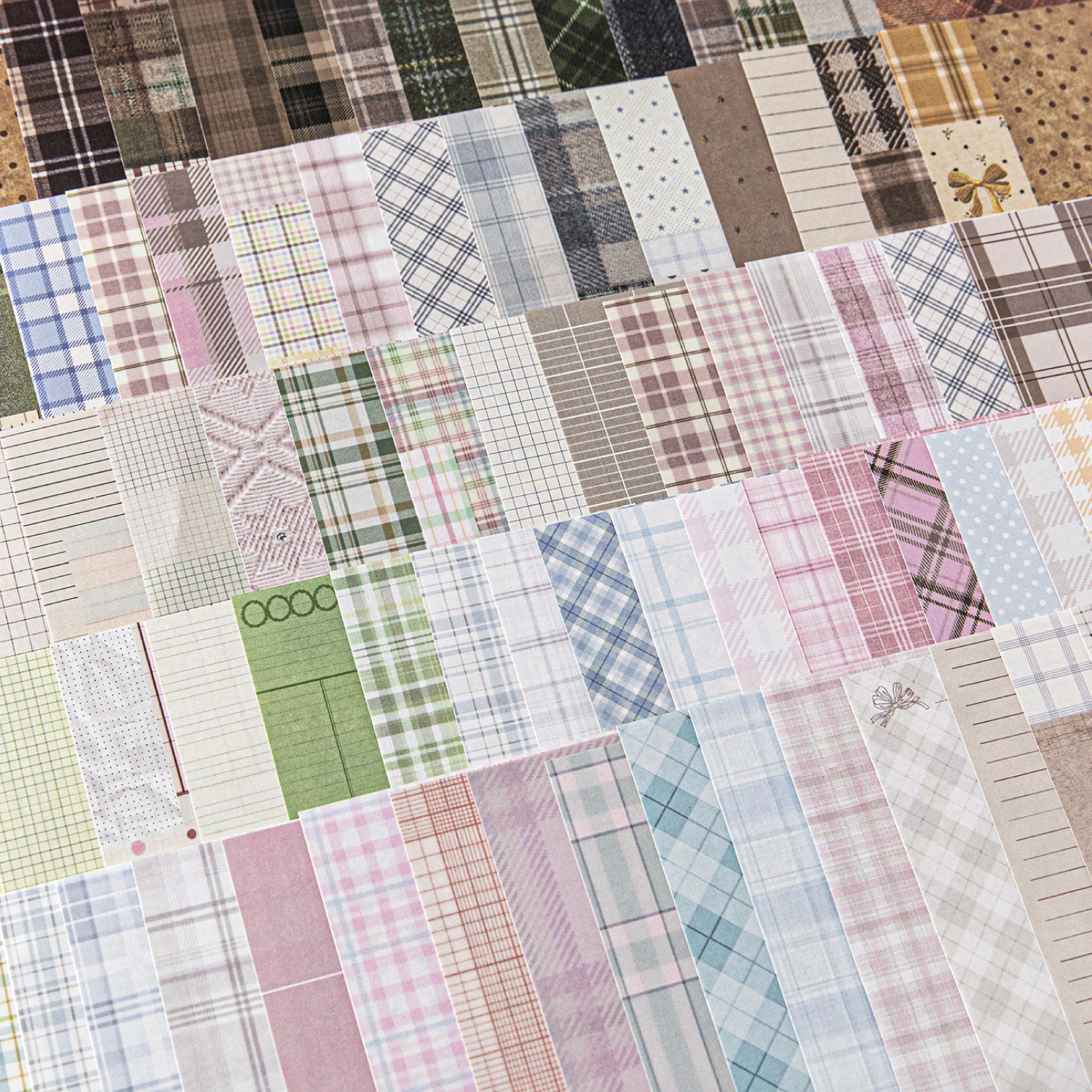50pcs creative plaid Decor Scr - Ink Blotter Paper reseña y precio