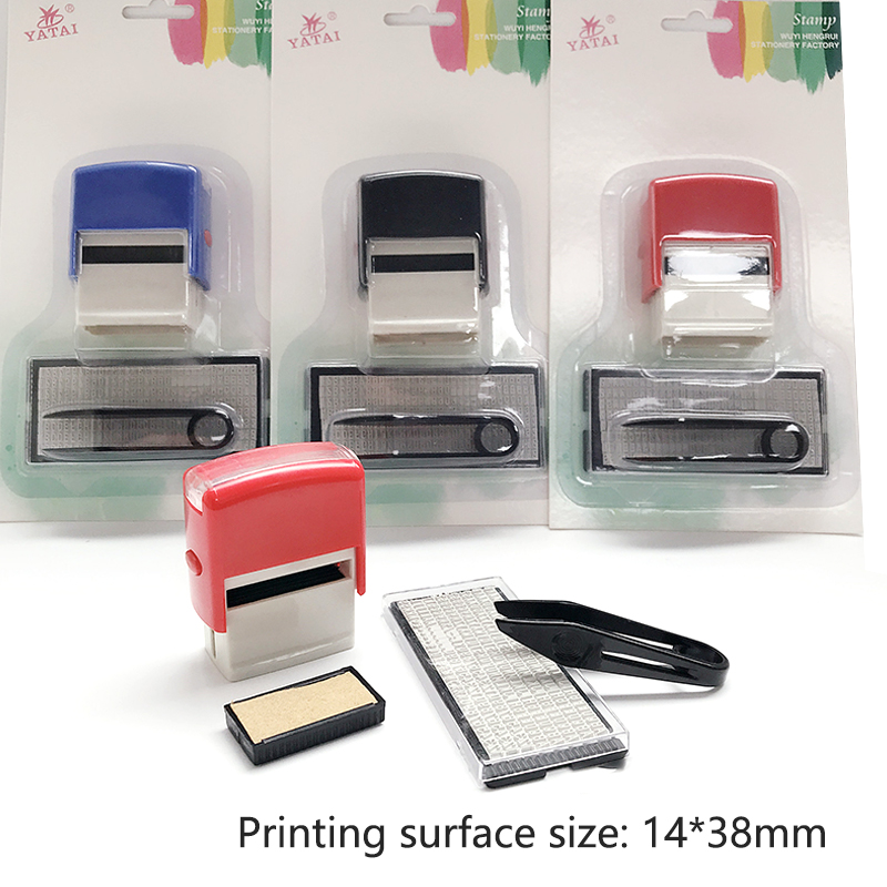 Rubber Stamp Kit DIY Custom Pe - Rubber Date Stamp reseña y precio