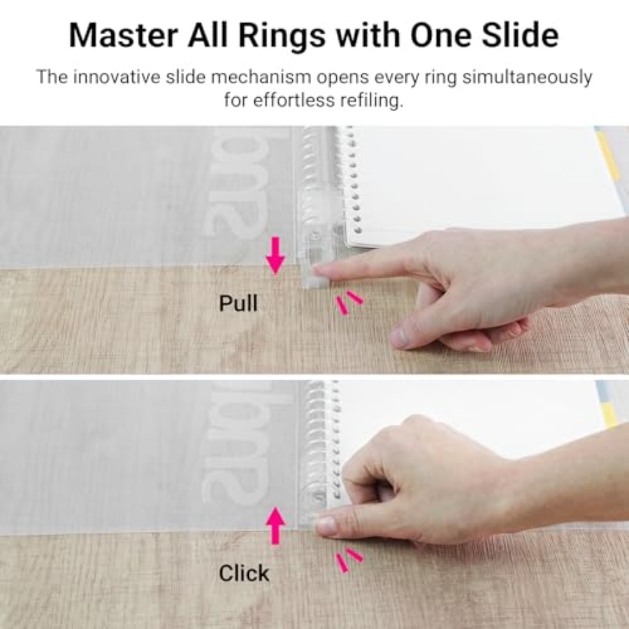 5 Subject Spiral Notebook, Cam - Tab Divider A4 reseña y precio