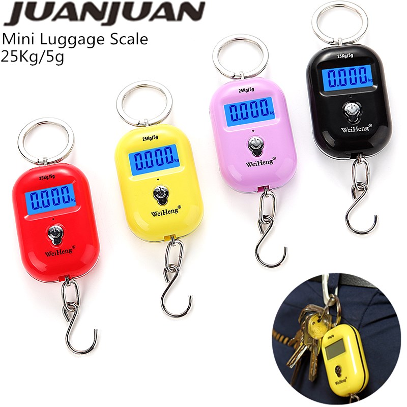 25kg/5g Mini Hook Scale Digita - Tape Dispenser Weighted reseña y precio