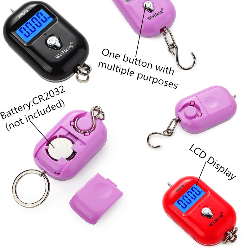 25kg/5g Mini Hook Scale Digita - Tape Dispenser Weighted reseña y precio