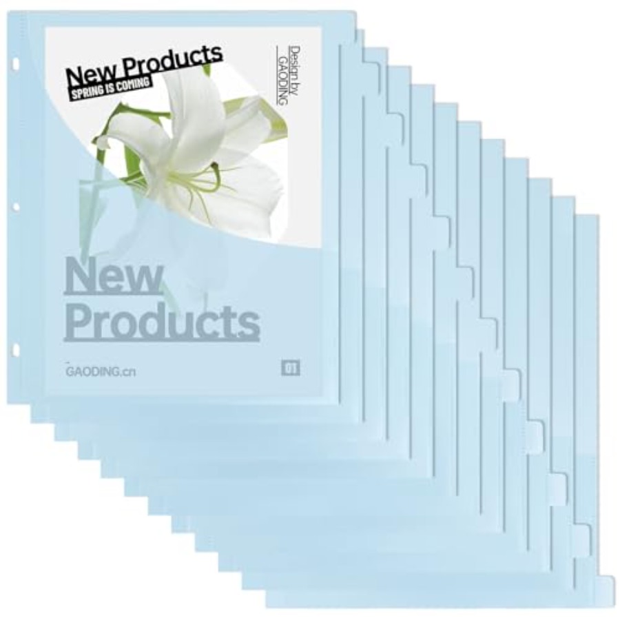 A4 Binder Dividers with Pocket - Tab Divider A4 reseña y precio