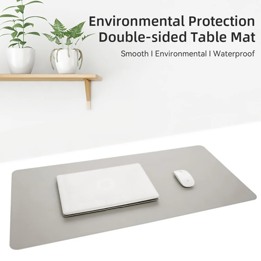 1 Pcs Large Size 60*30mm Offic - Leather Desk Pad reseña y precio