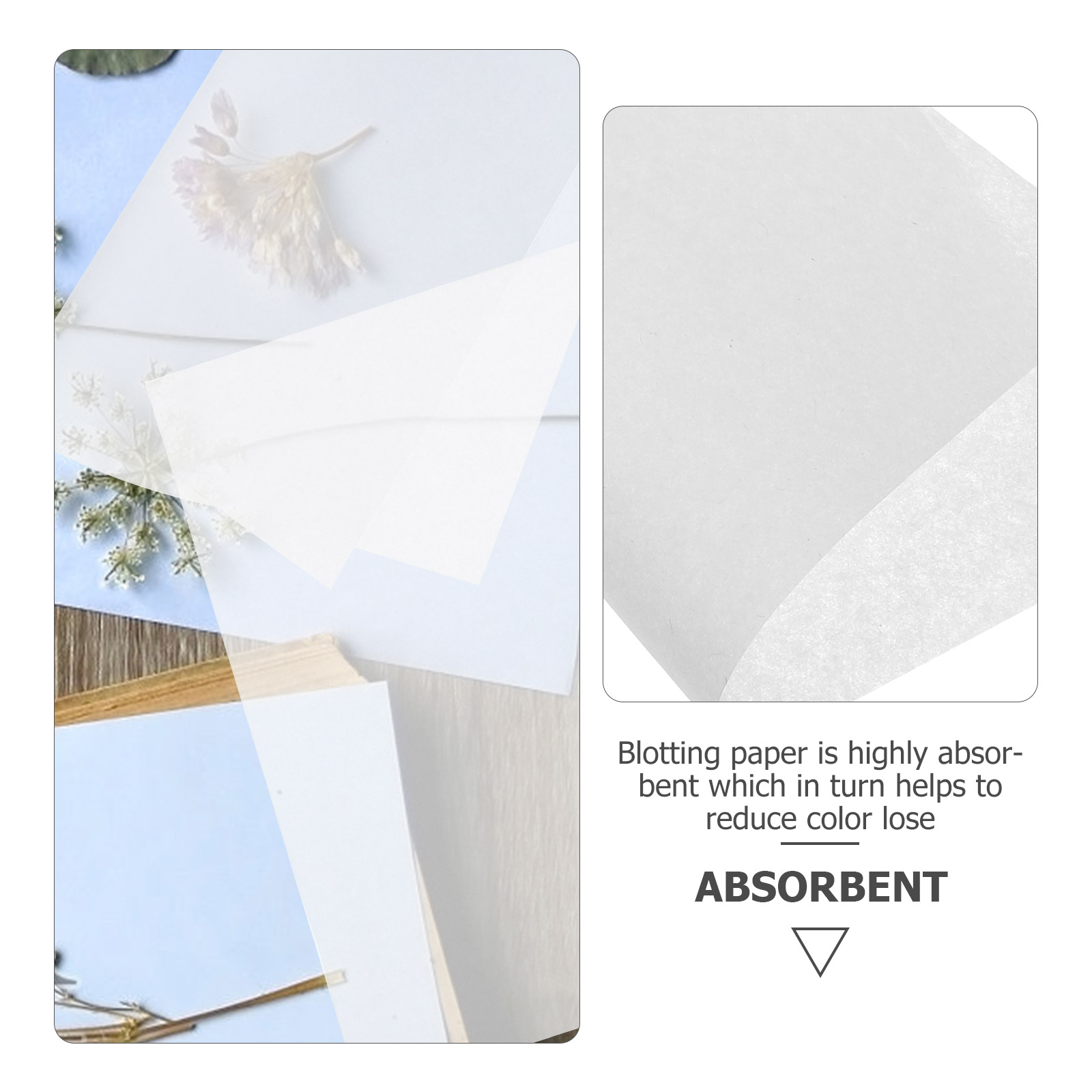 30pcs Flower Pressing Blotting - Ink Blotter Paper reseña y precio