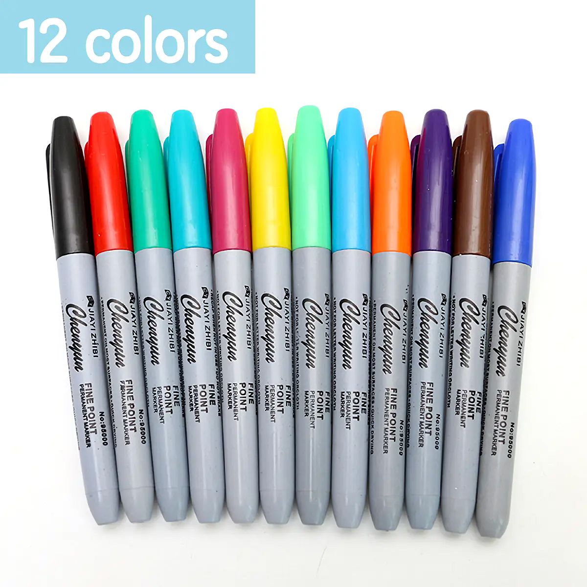 12PCS Permanent Fine Point Pen - Correction Pen Fine reseña y precio