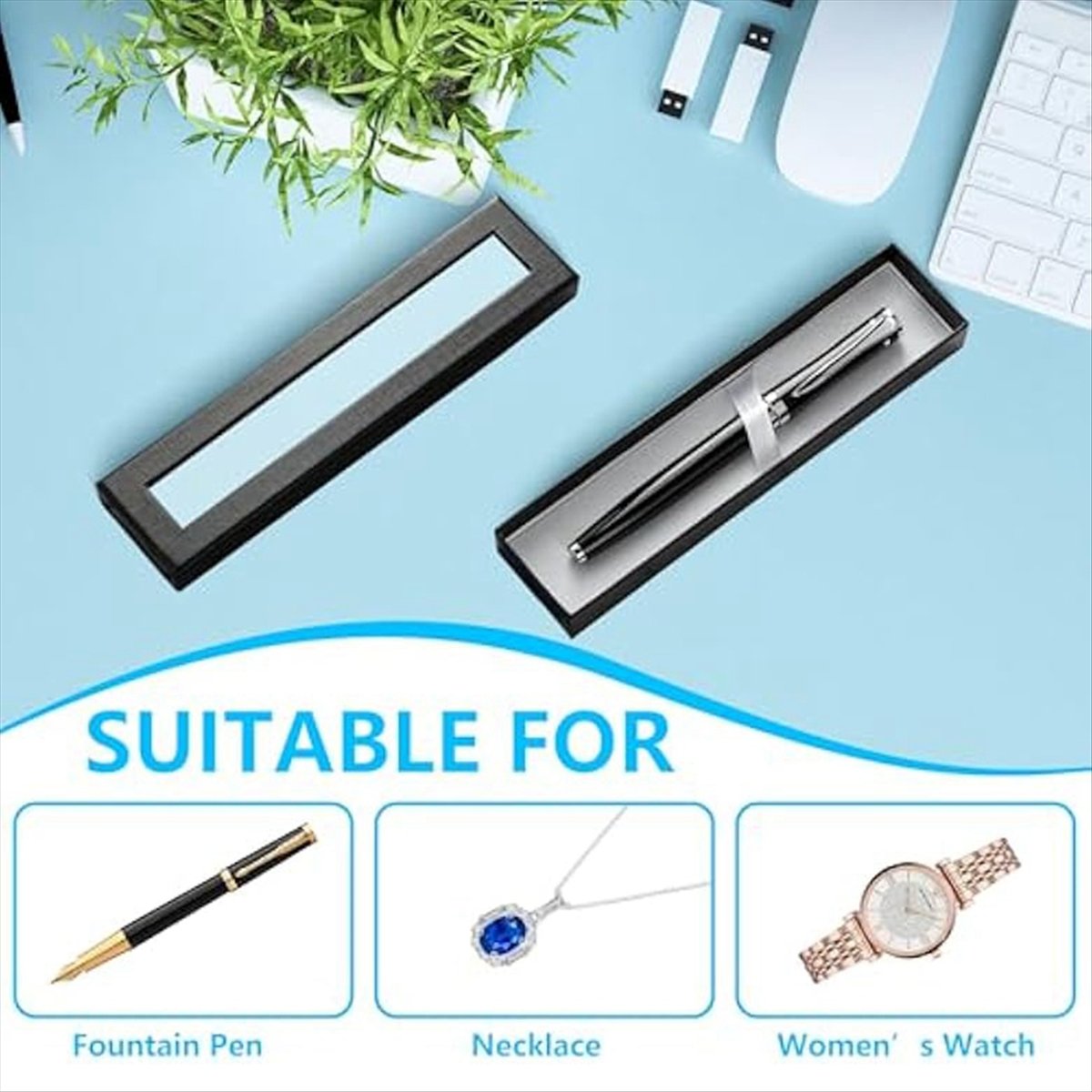 REST 10Pcs Empty Pen Gift Box  - Pen Rest Single reseña y precio