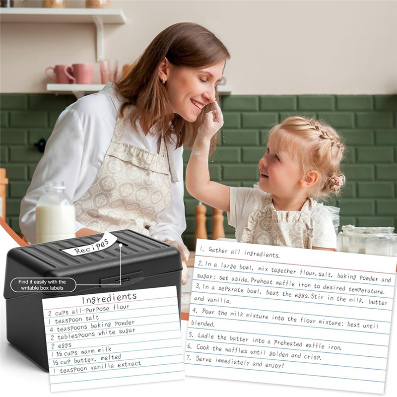 3Inchx5inch Index Card Holder  - Card Index Box reseña y precio