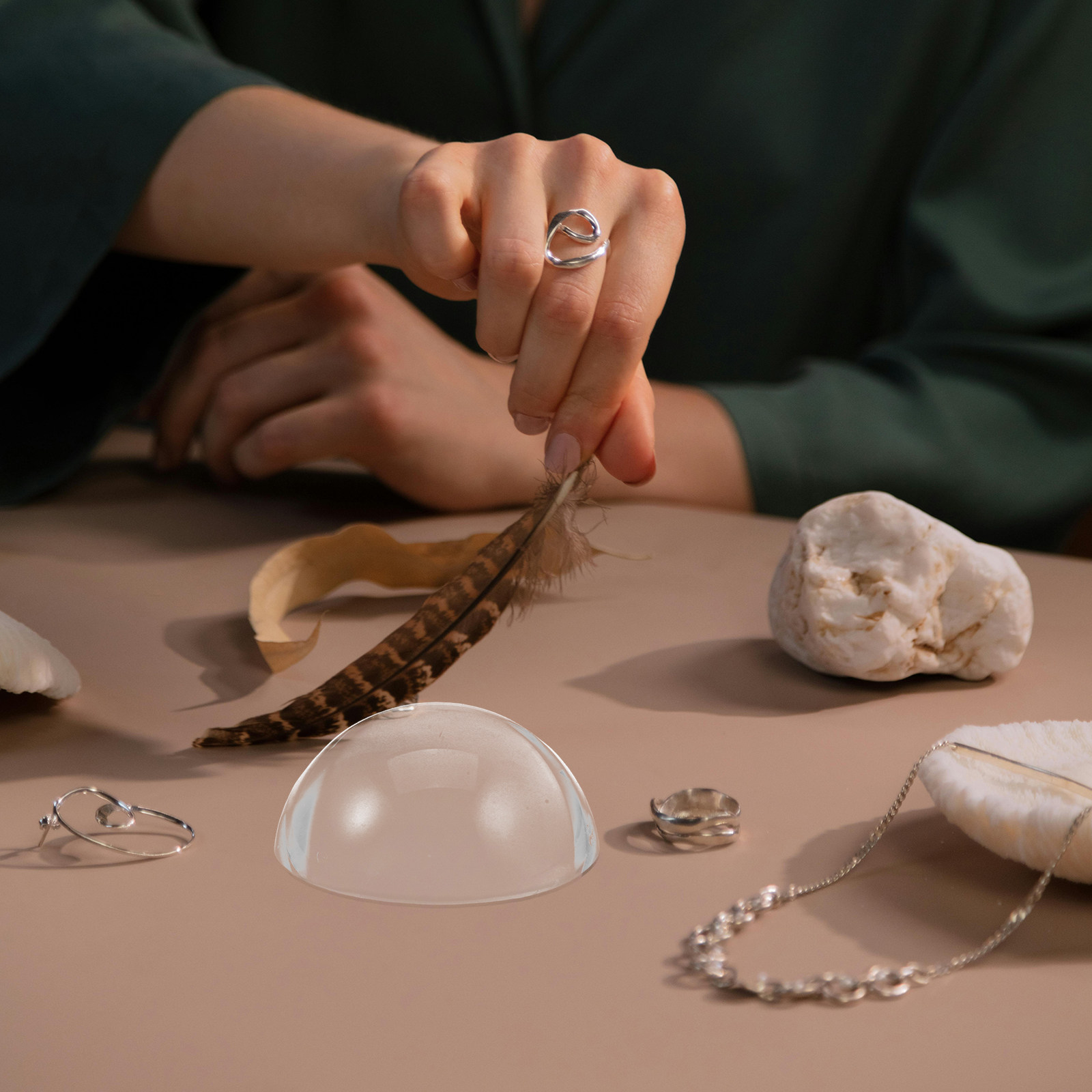 Half Crystal Ball 6Cm Clear Sp - Paper Weight Crystal reseña y precio