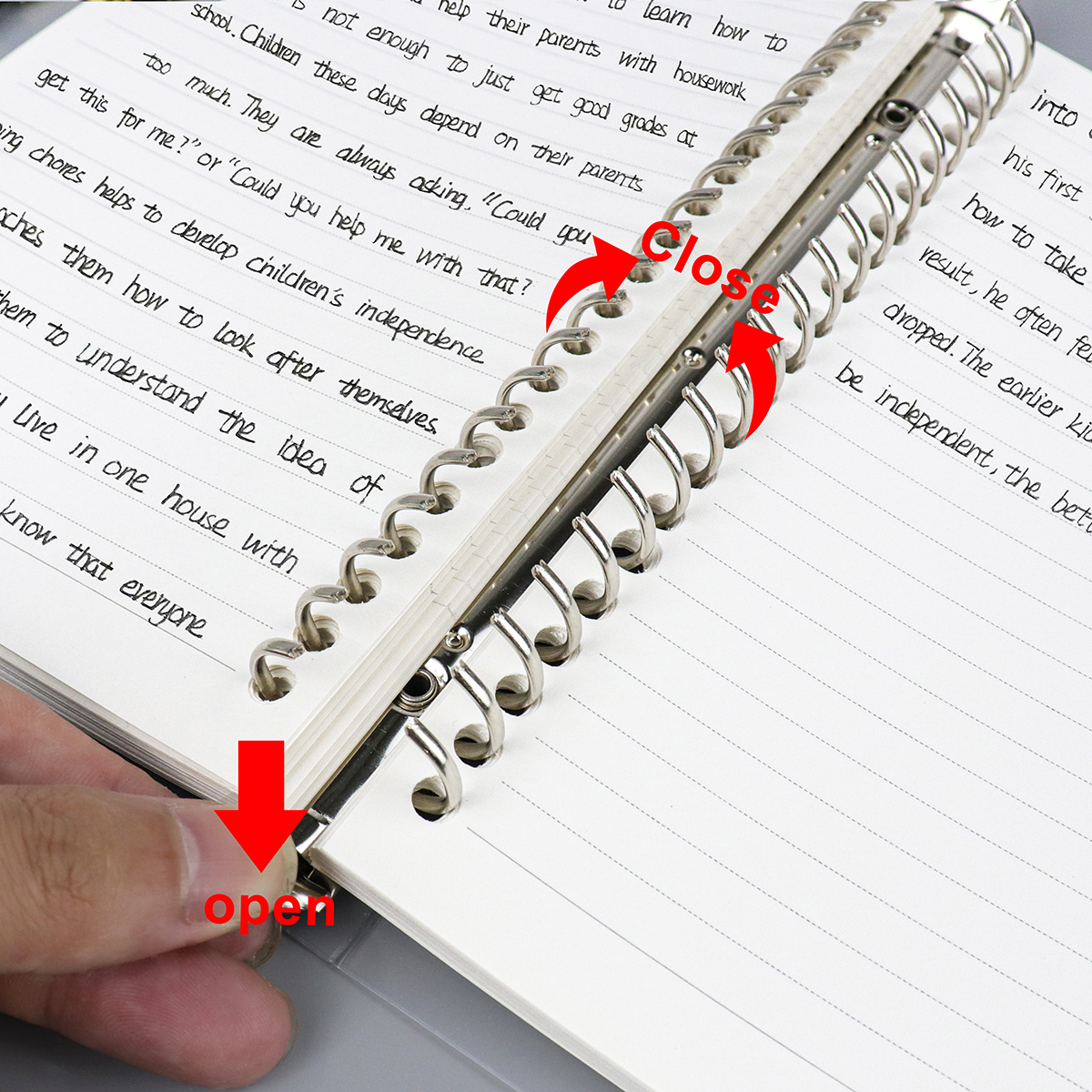 A4/B5/A5 Loose Leaf Refill Bin - Binder A4 Lever reseña y precio