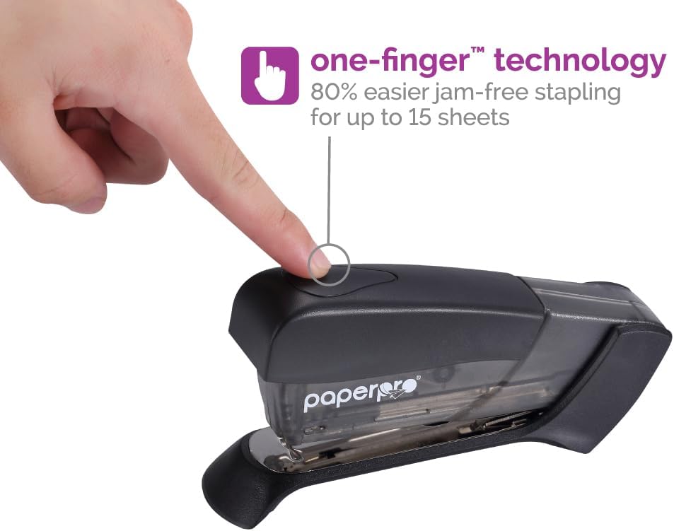 Compact Desktop Stapler, One F - Stapler Half Strip reseña y precio