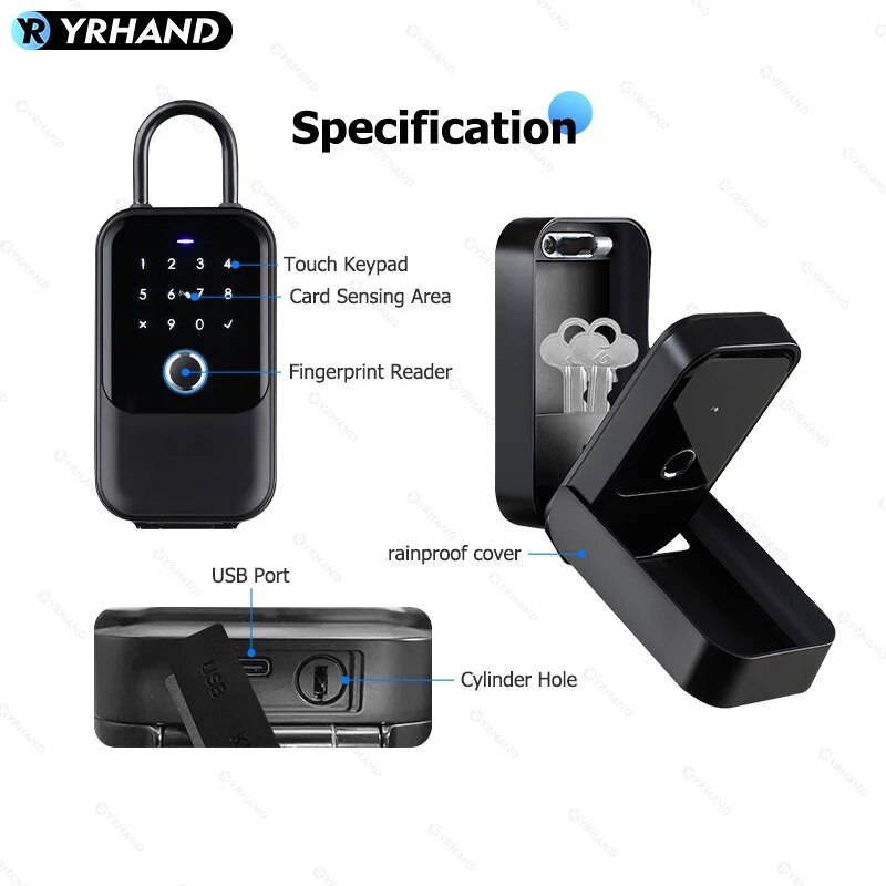 TTlock Smartkey Lock Box Home  - Letter Opener Brass reseña y precio