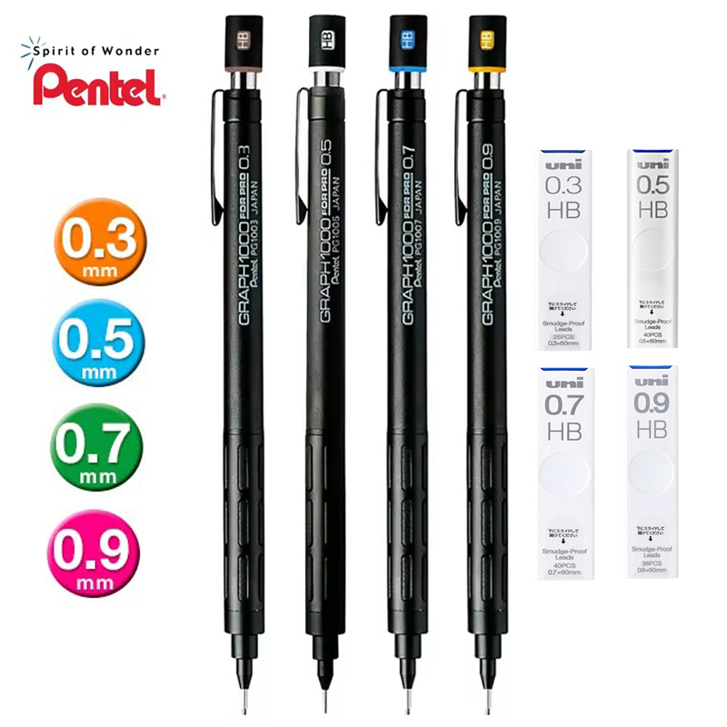 Pentel PG1000 Graph For PRO Bl - Mechanical Pencil 0.3 reseña y precio