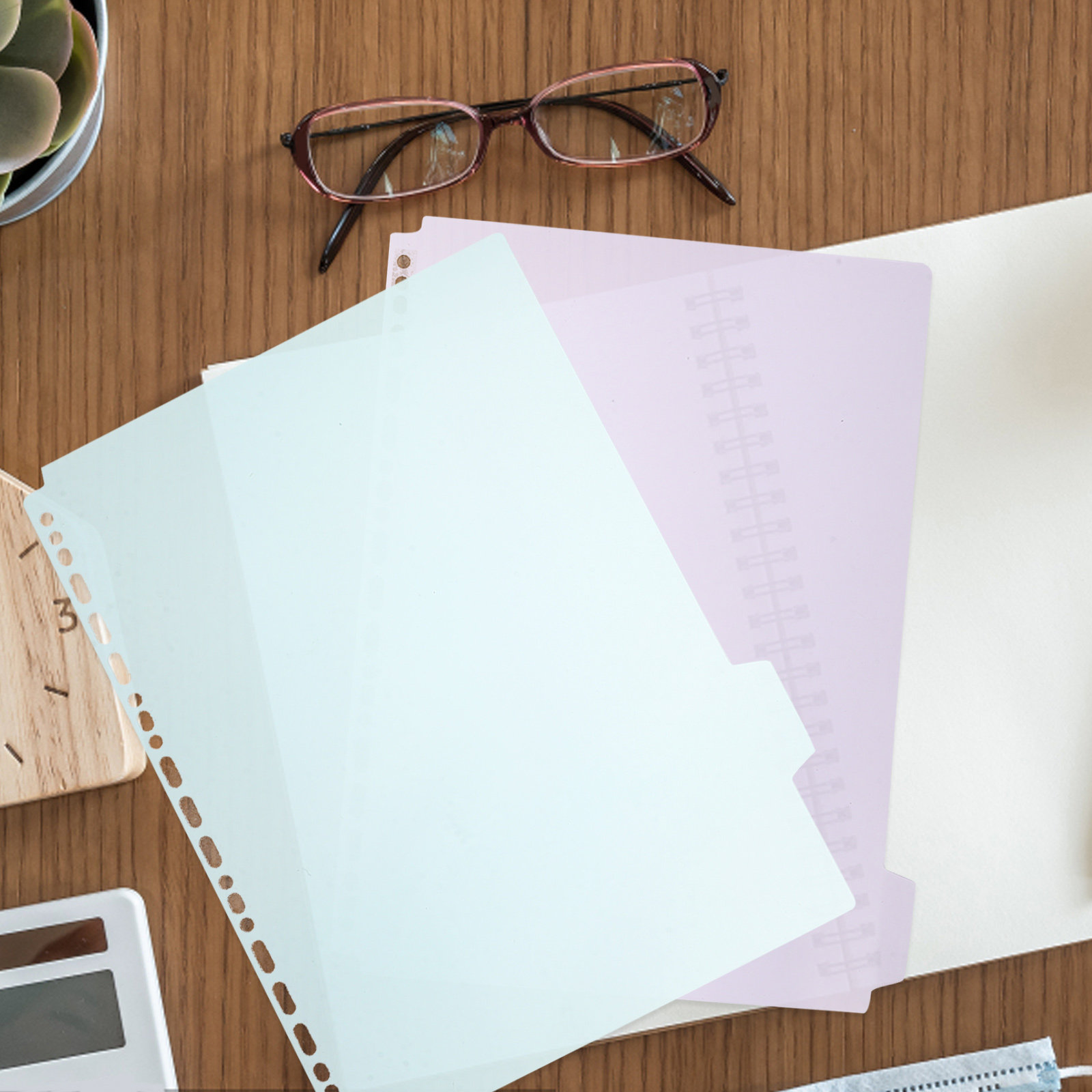 6Pcs Tabbed Binder Dividers A4 - Tab Divider A4 reseña y precio
