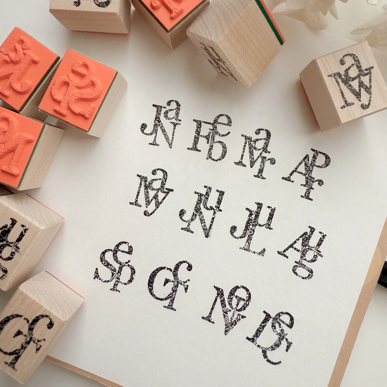 Journal Pages Vintage Month Wh - Rubber Date Stamp reseña y precio